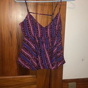 Printed tank top
